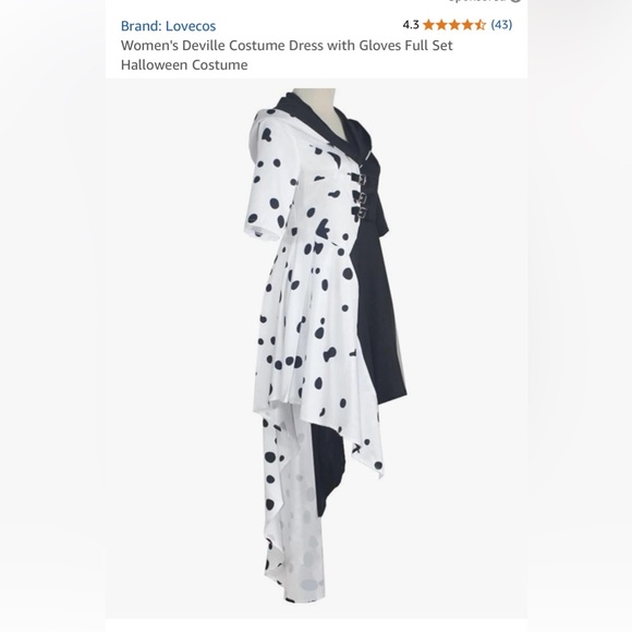 Women’s Deville Costume Halloween Costume - Picture 4 of 6